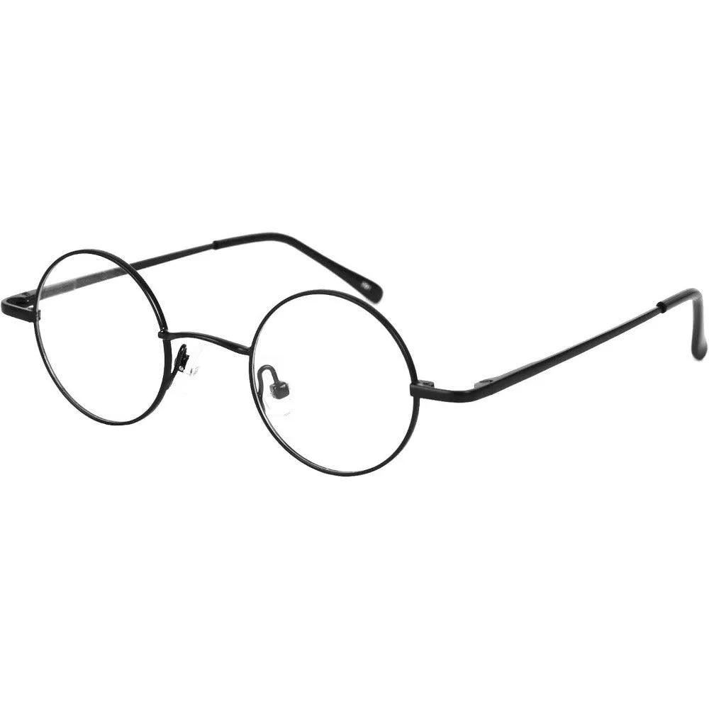 X-Small Round Eyeglasses with Spring Hinges - Model A201