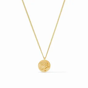 Zodiac Delicate Necklace - Capricorn - Cubic Zirconia