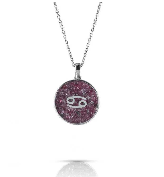 Zodiac Gemstone Necklace