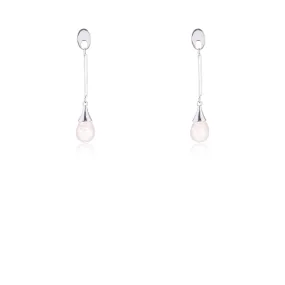 Zuri Rose Quartz Earrings